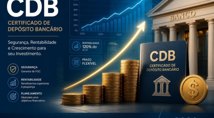 CDB: o que é, como funciona e vale a pena investir em 2026?