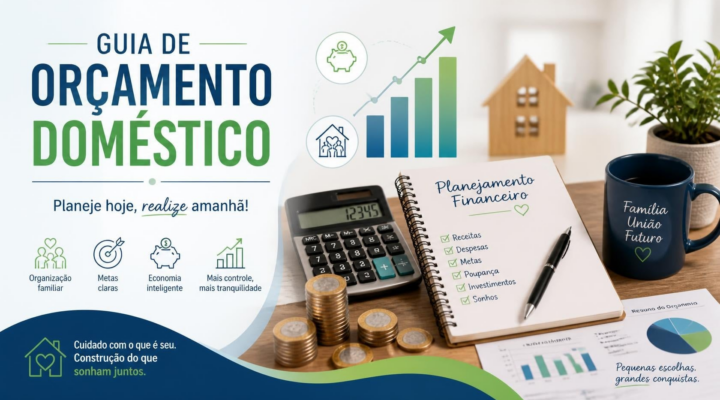 Como Organizar o Orçamento Doméstico do Zero: Guia Completo